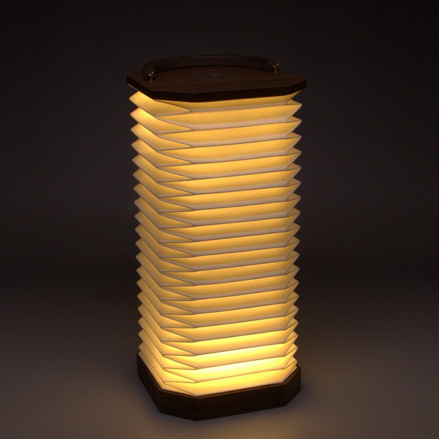 オルガンランプ取手付(木製)(無地)